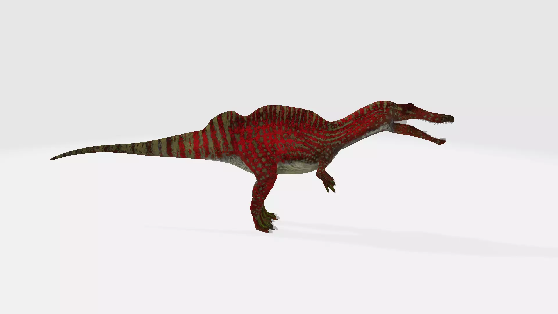 Ichtyovenator dinosaur 3D model_0