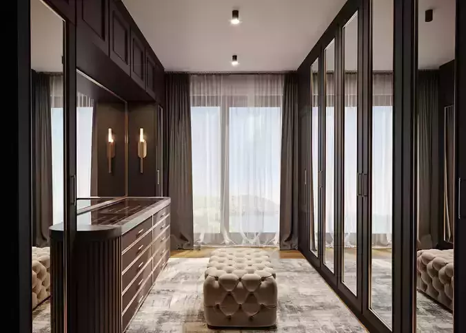 Modern Dressing Room