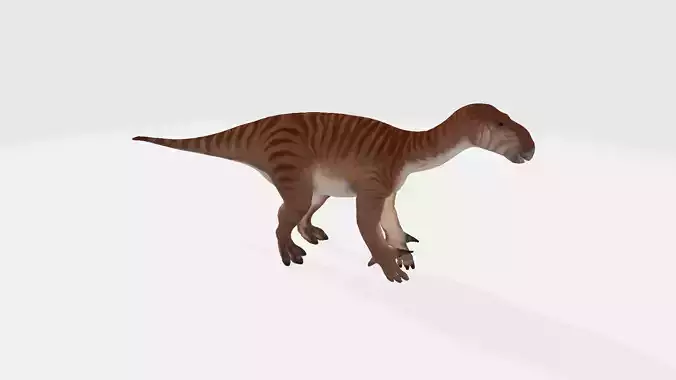 Iguanodon dinosaur