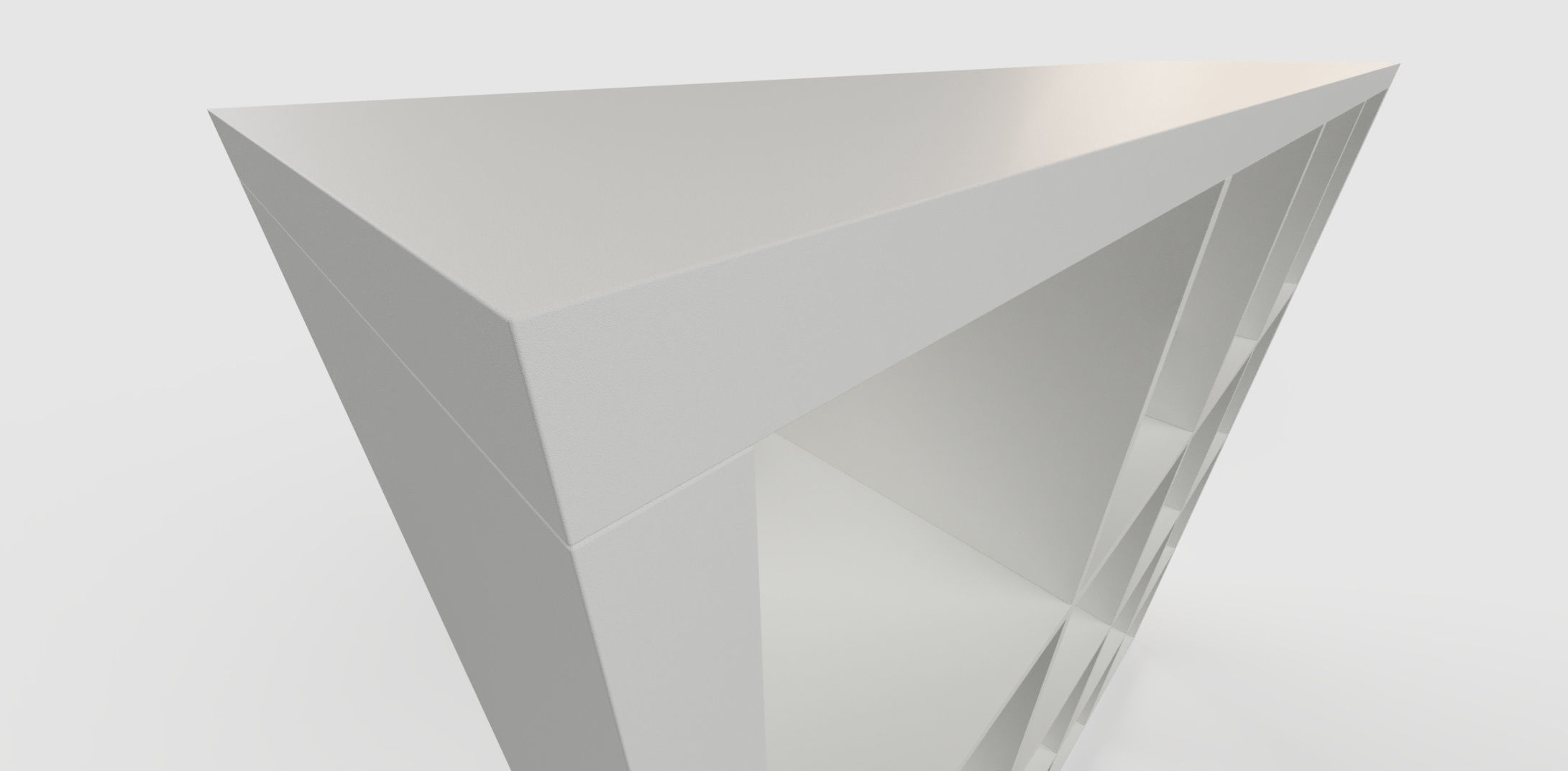 IKEA KALLAX Shelf Unit 4x4 White 3D model_3