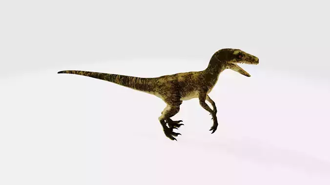 Utahraptor dinosaur