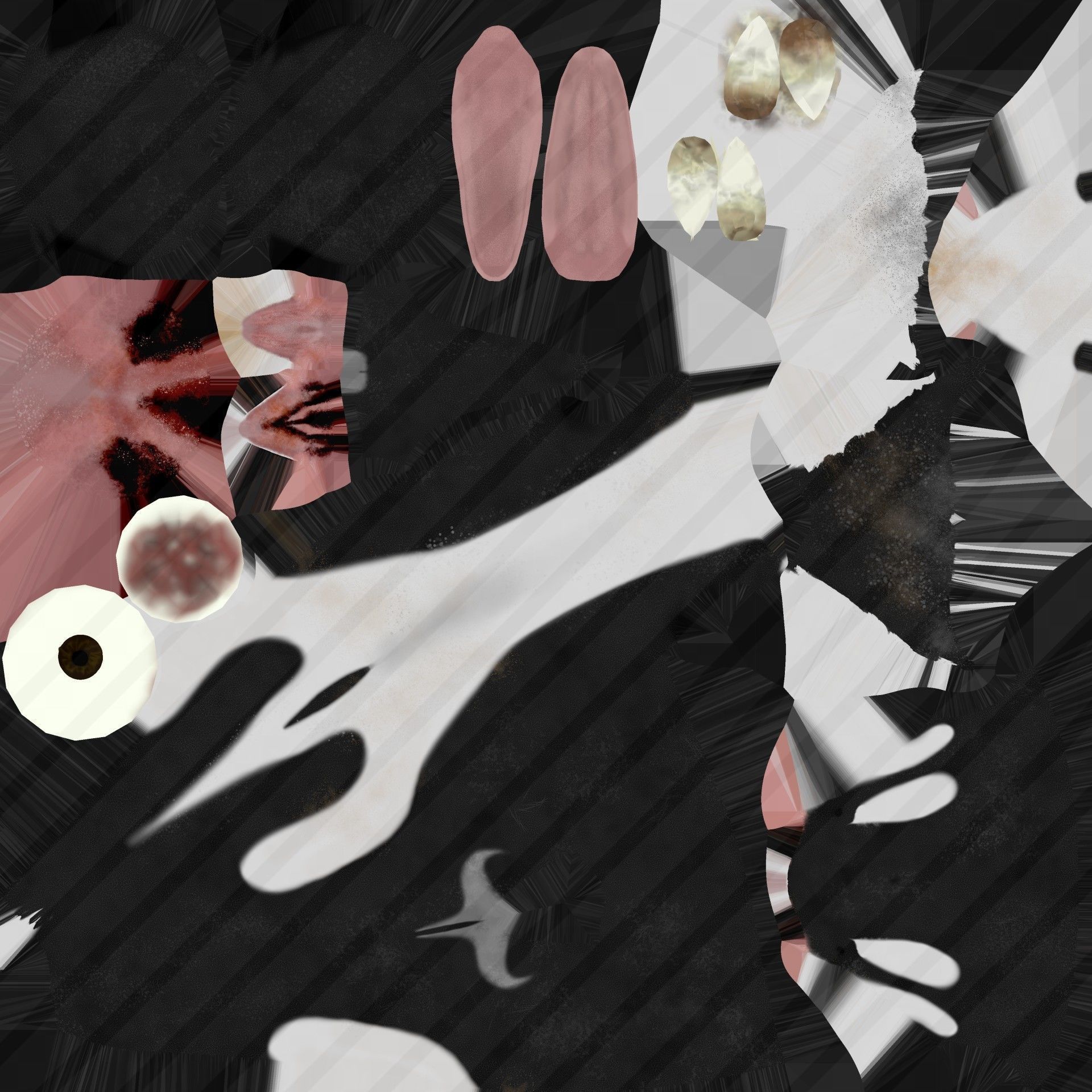 Killer Whale Orca Animated Low-poly 3D model_30