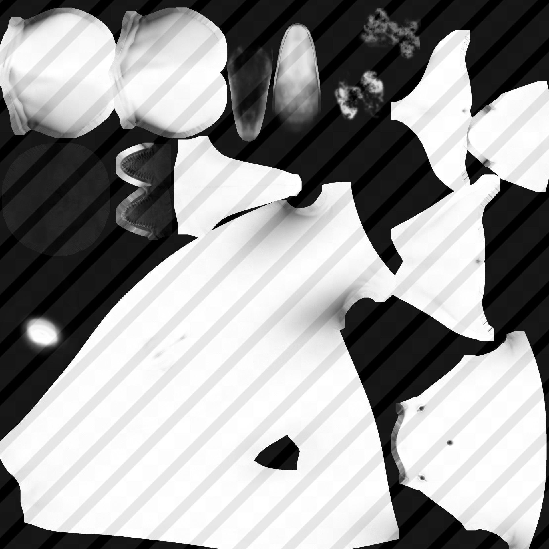 Killer Whale Orca Animated Low-poly 3D model_32