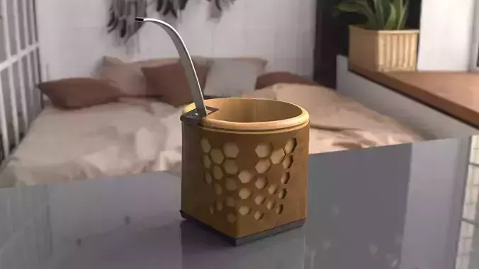 Mate Hex 3D model