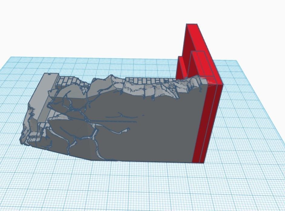 1 12 Scale NY Alley Doorway Diorama STL File 3D print model_6
