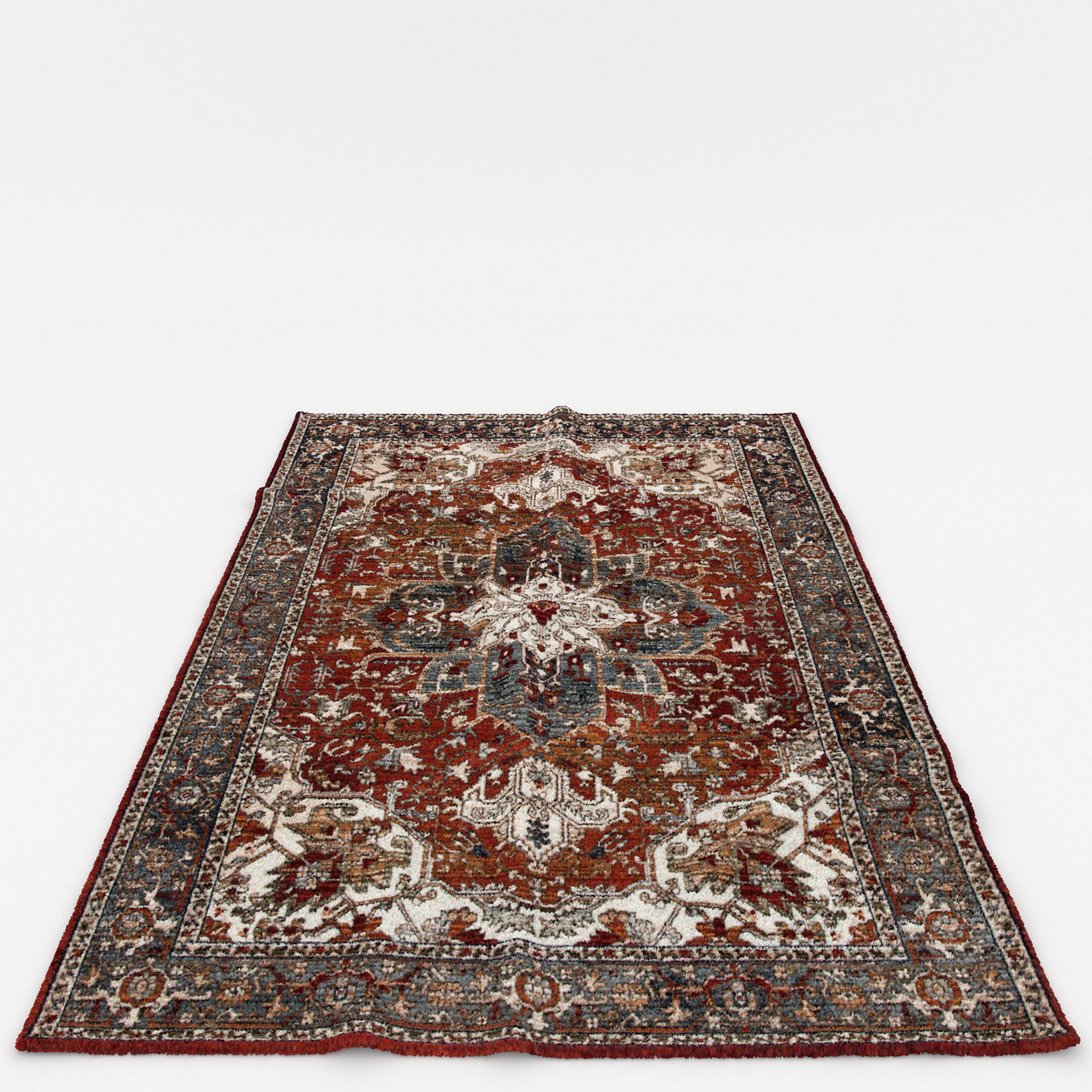 Rugs No 693 Low-poly 3D model_9