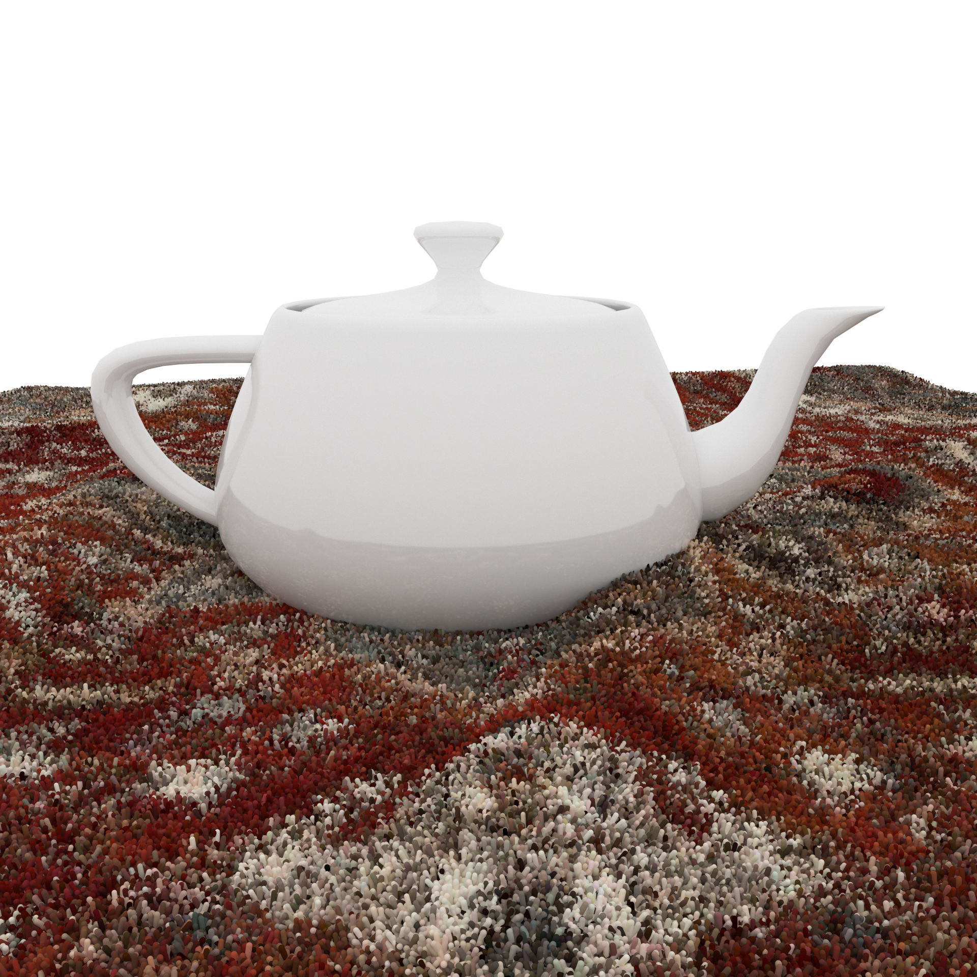 Rugs No 693 Low-poly 3D model_8