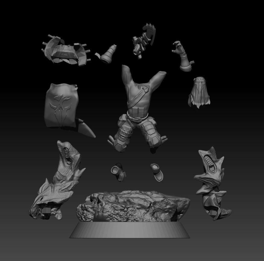 STL Pyke Psy ops 3d Model to print 3D print model_7