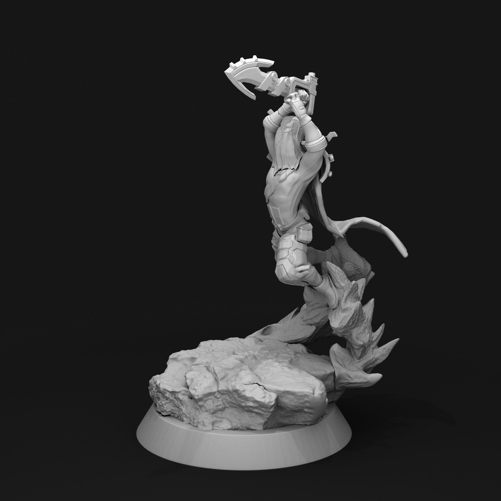 STL Pyke Psy ops 3d Model to print 3D print model_1