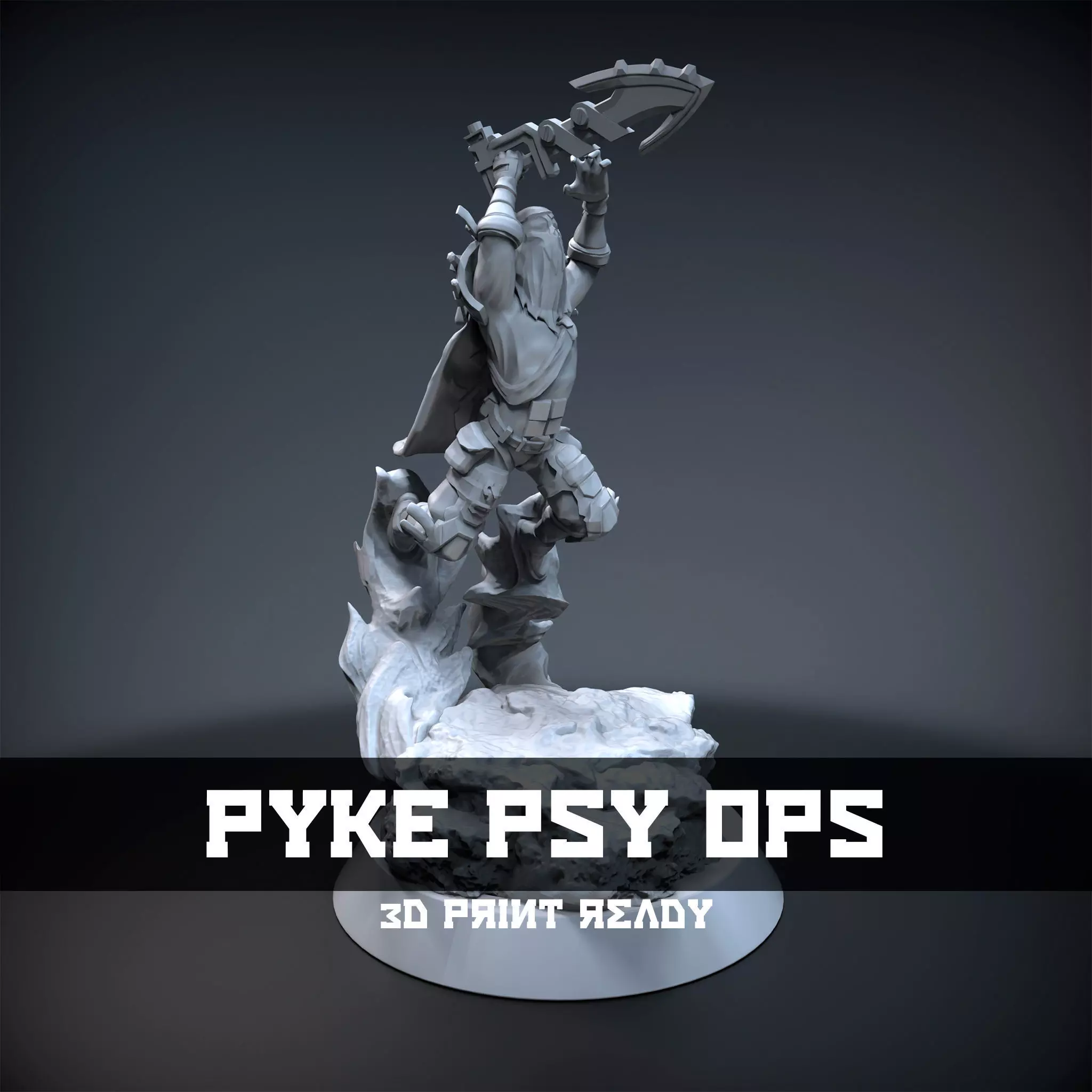 STL Pyke Psy ops 3d Model to print 3D print model_0