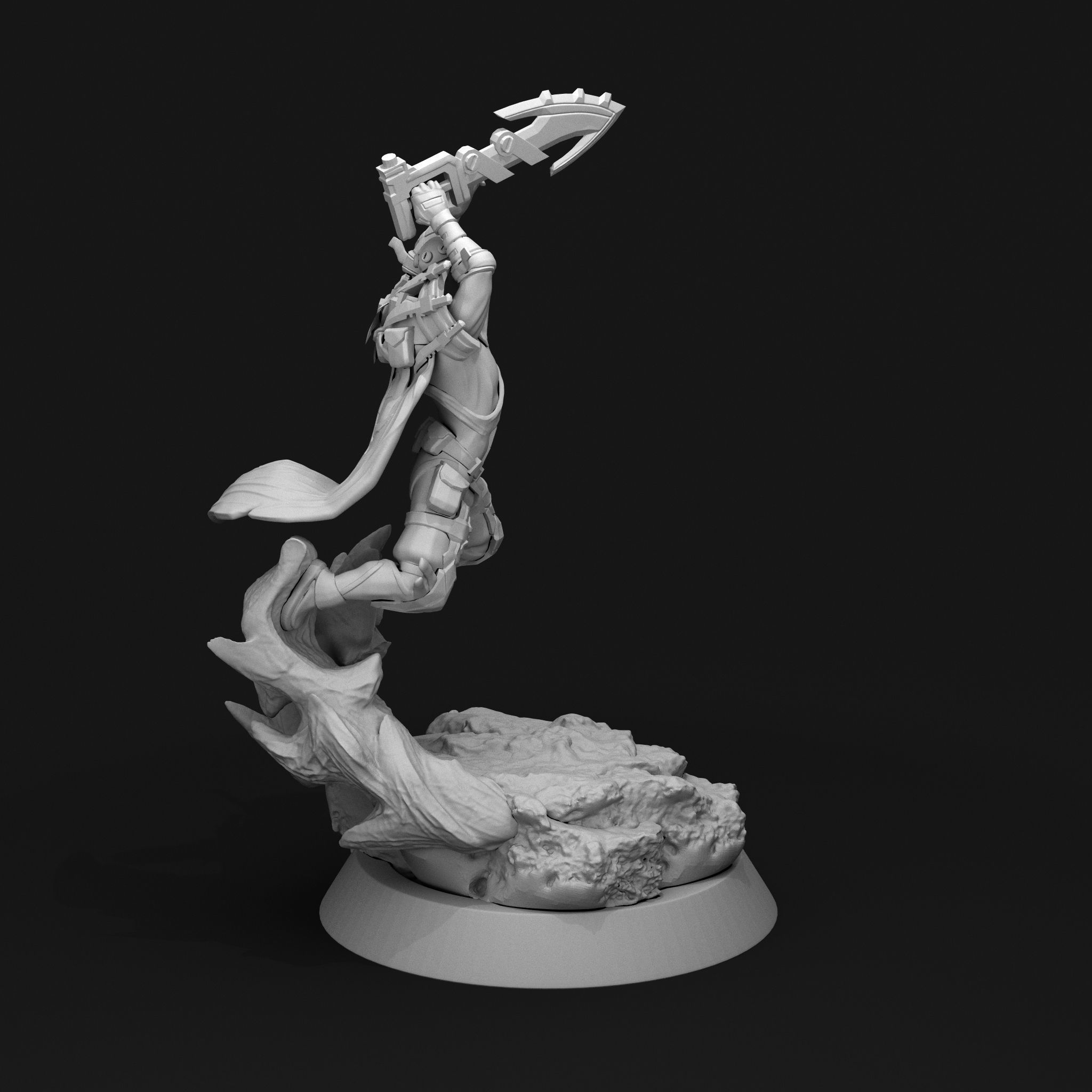 STL Pyke Psy ops 3d Model to print 3D print model_5