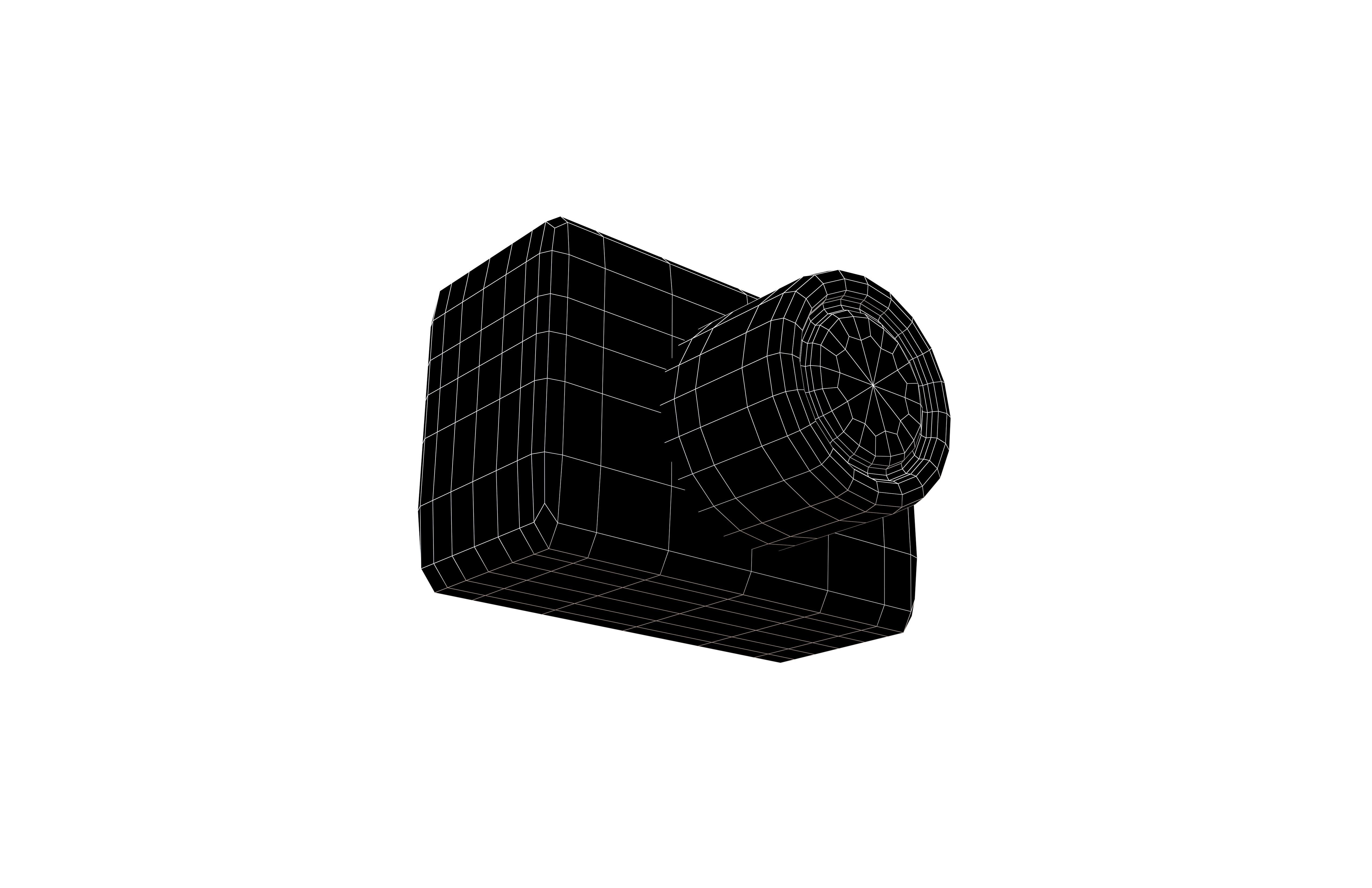 Camera Icon v1 002 Low-poly 3D model_6
