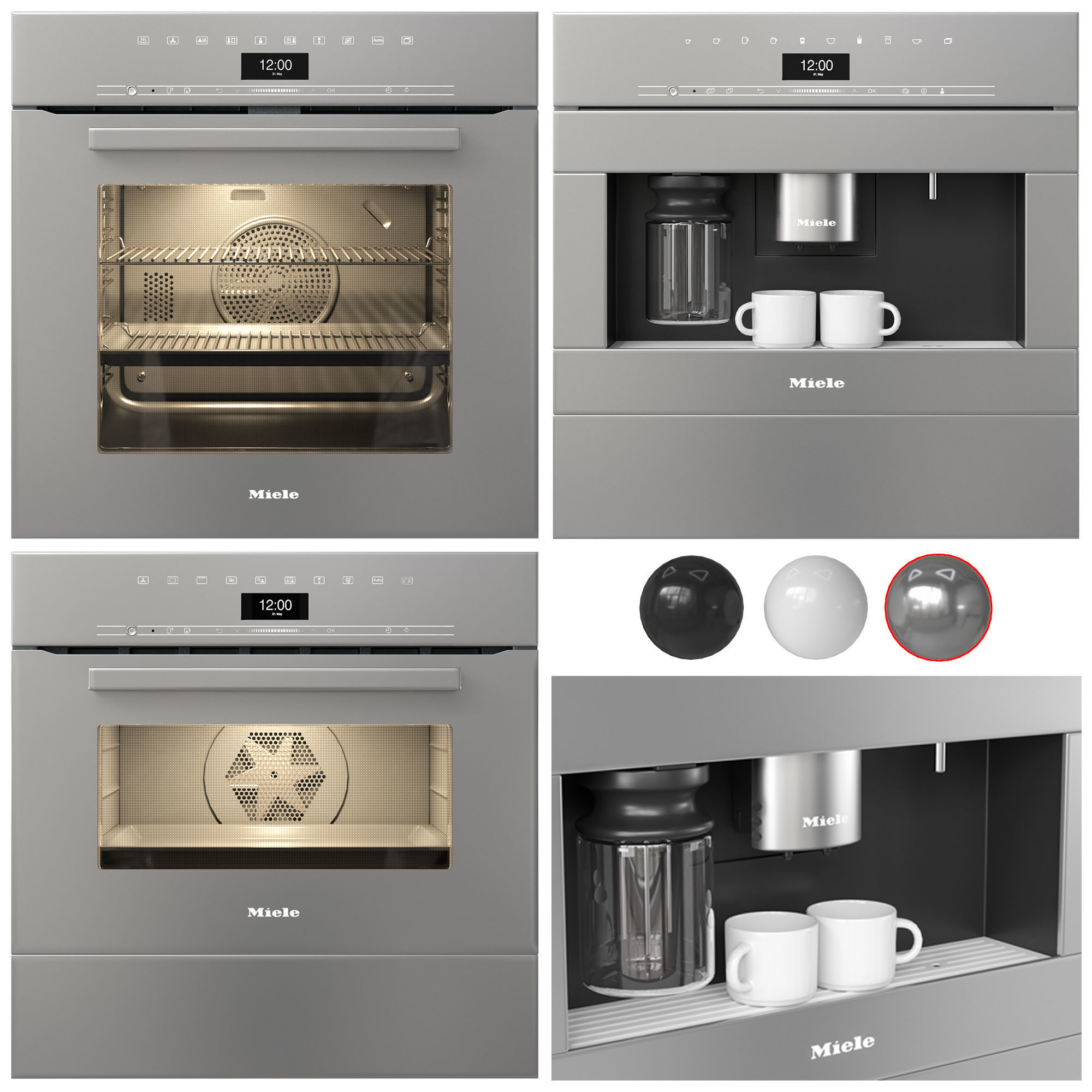 Miele appliances 01 3D model_1