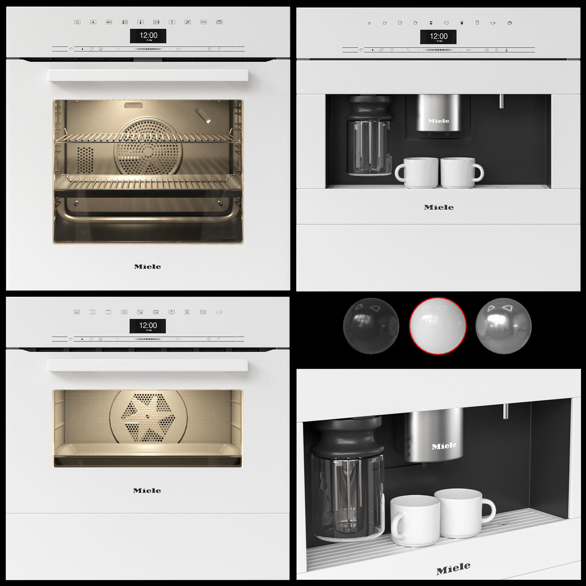 Miele appliances 01 3D model_2