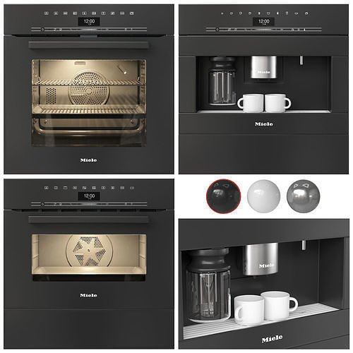 Miele appliances 01 3D model