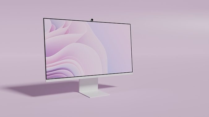 Modern Computer Monitor 3D model