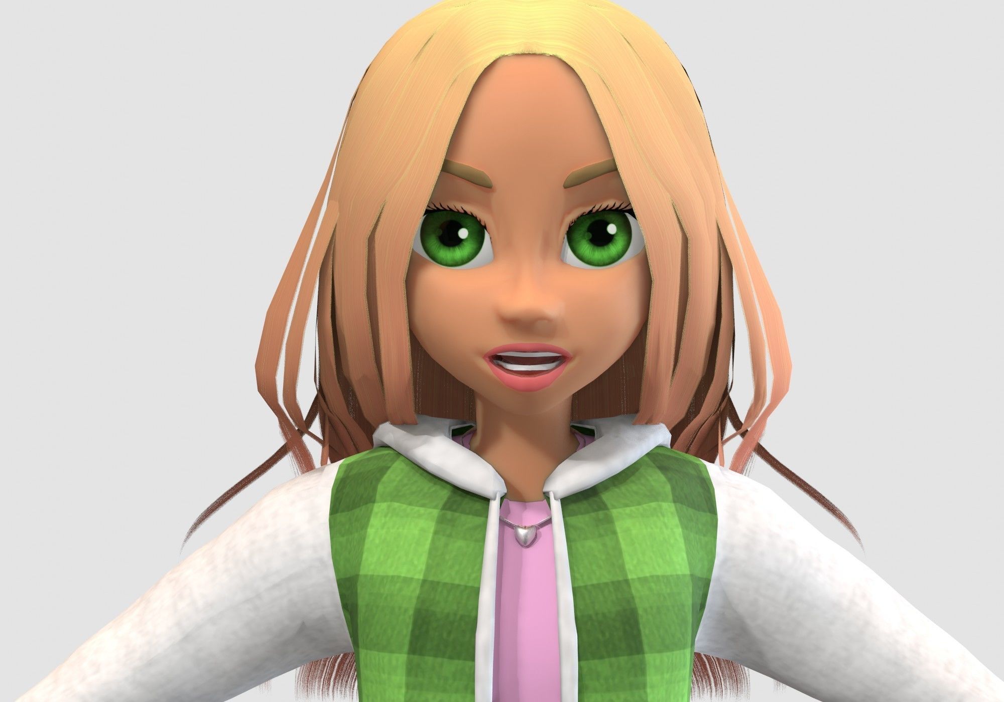 cartoon characters collection 3D model_9