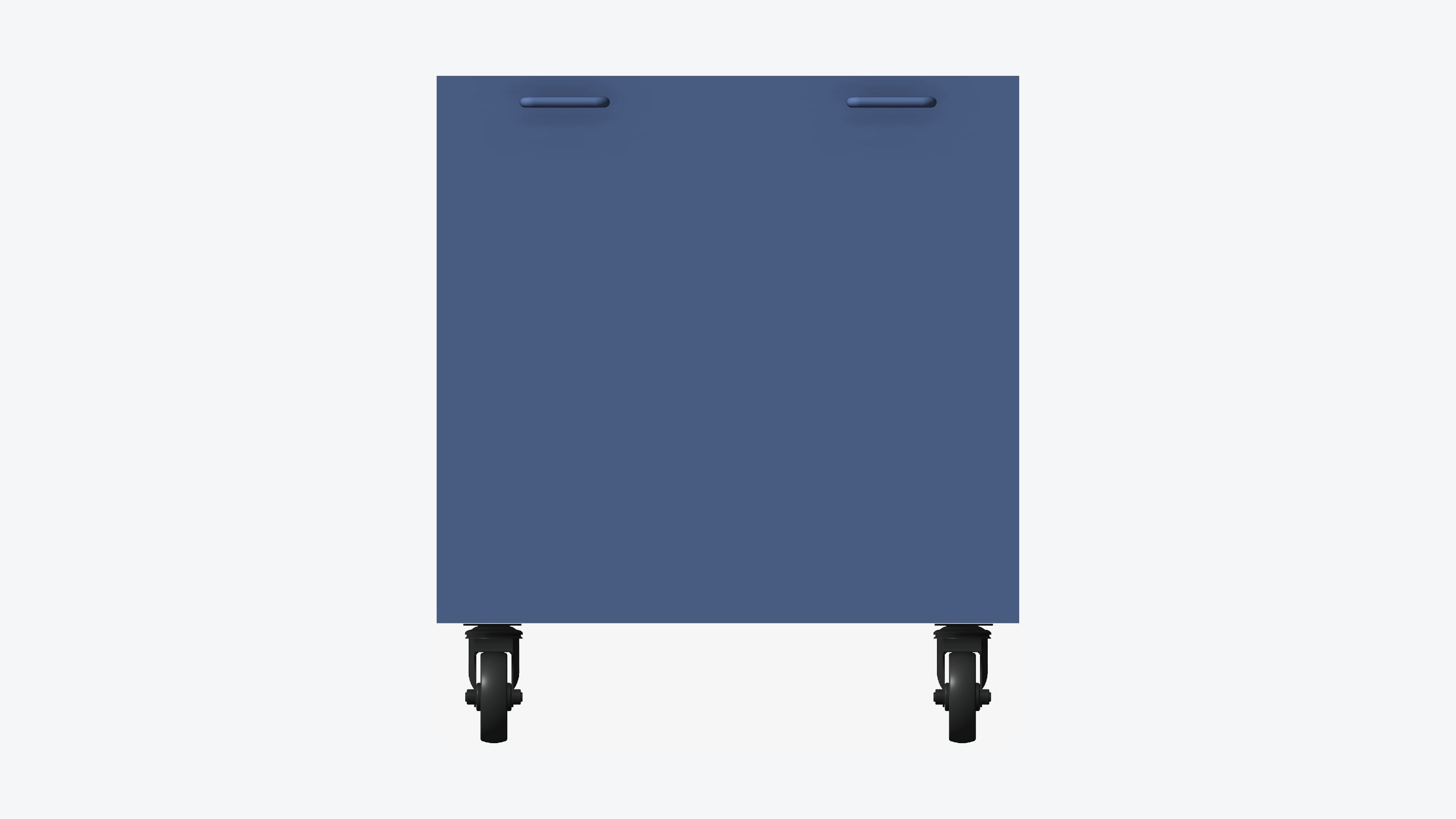 Book Return Box - Library - Integral Low-poly 3D model_4