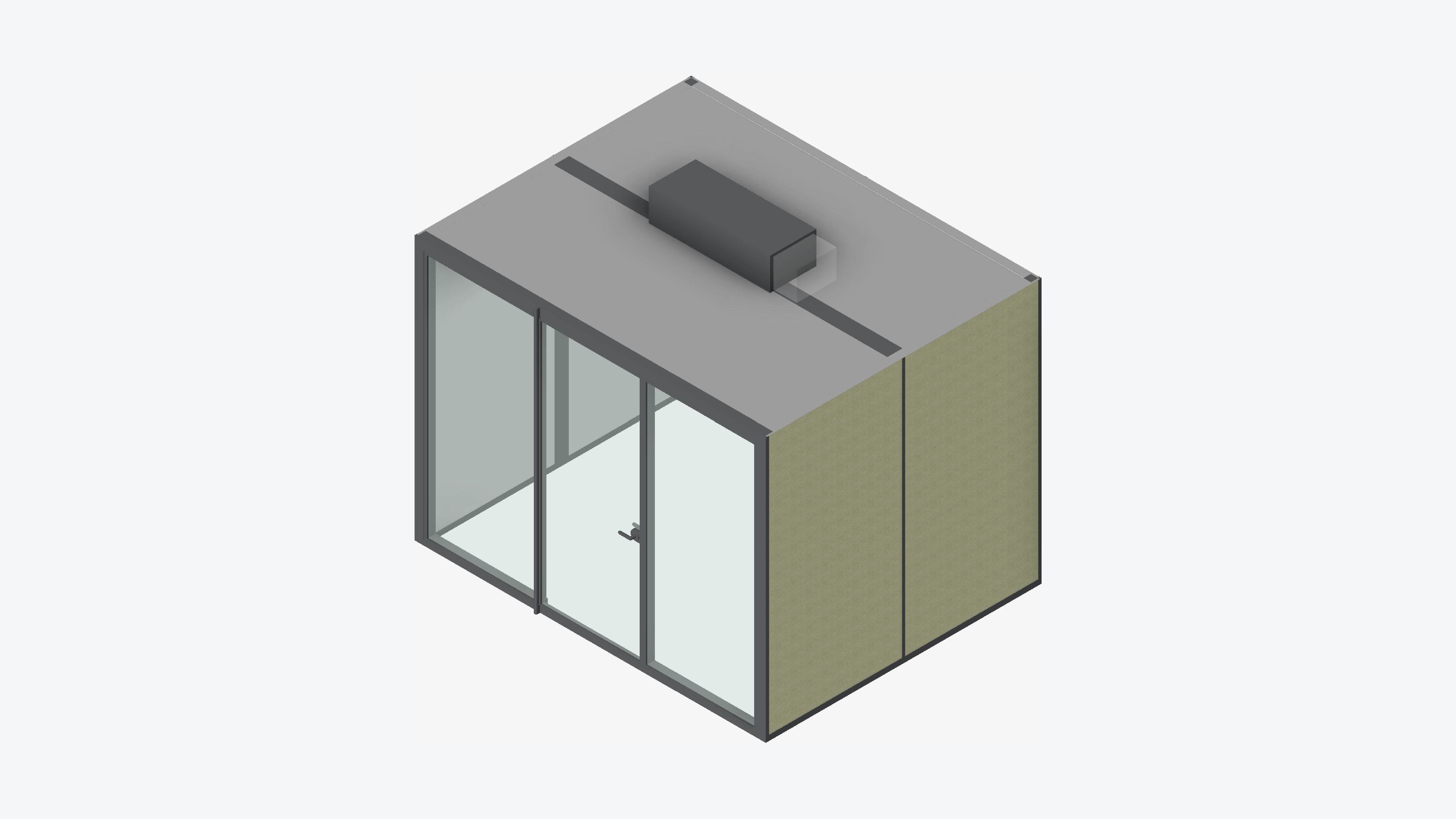 Booth - Meeting - Officetec - Pod - Large Low-poly 3D model_6
