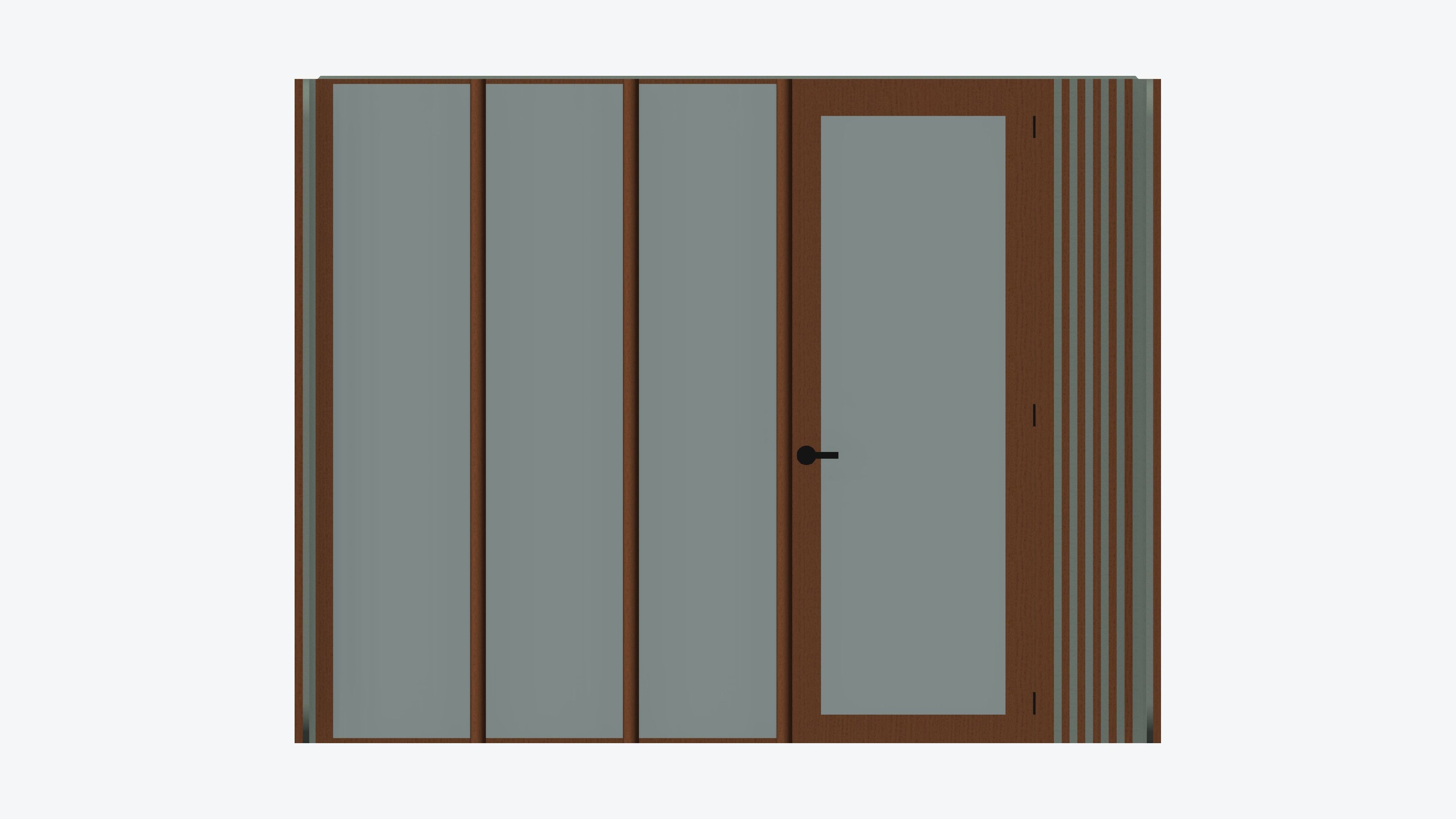 Booth - Simplicity - Meeting Room Low-poly 3D model_4