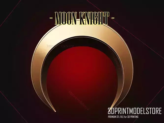 Moon Knight Weapon - Marvel Cosplay Free 3D print model