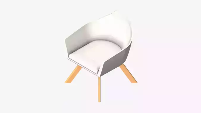 Chair - Simplicity - 4 Leg Timber