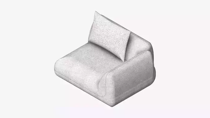 Chair - Sofa - Contemporary - Jack - Armrest Right