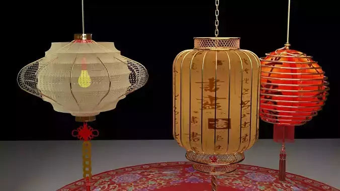 Chinese  red  lantern 