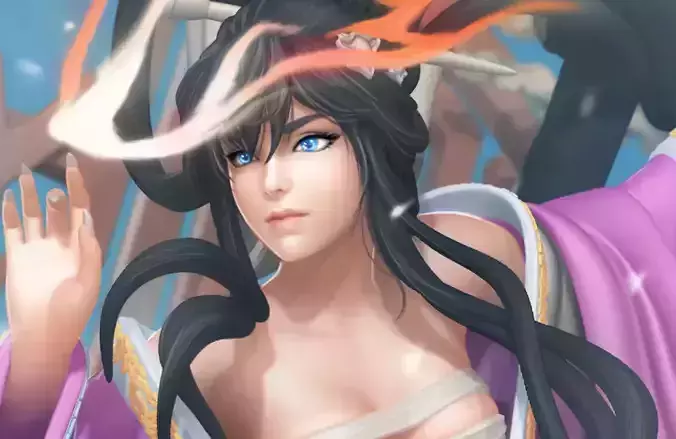 Winter Plum - Original Character 