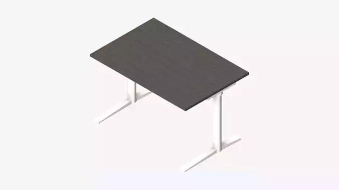 Desk - Rectangle - Simplicity - Single