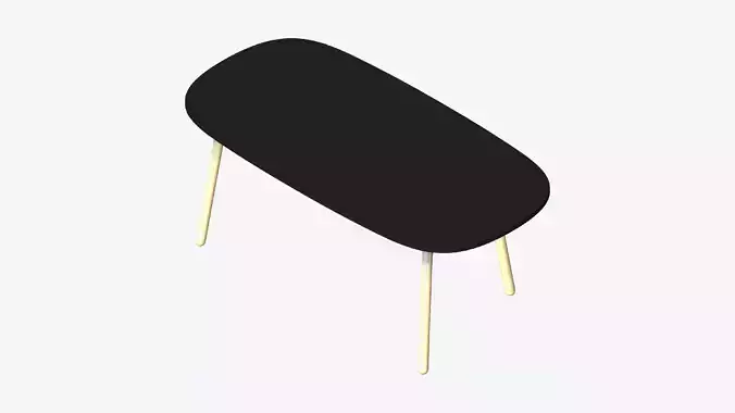 Desk - Timberline - Rounded - Rectangle