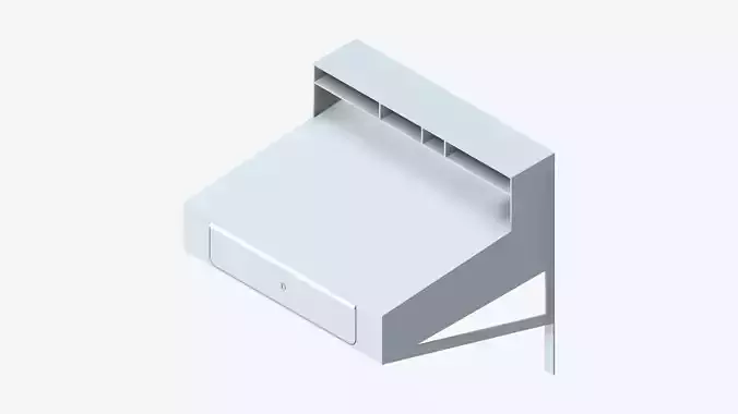 Desk - Wall Mount - Locka