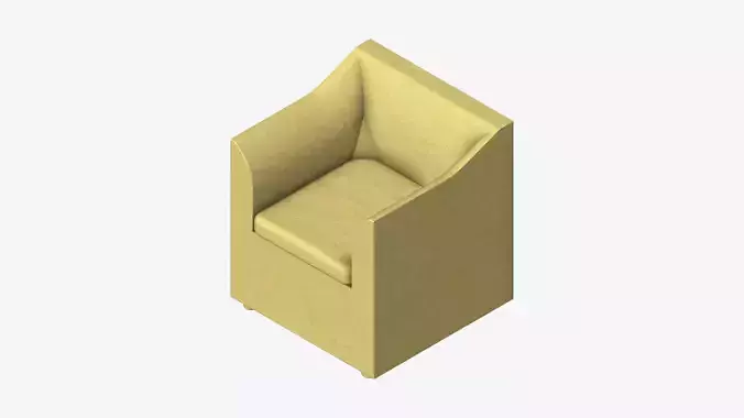 Furniture - Armchair - Contemporary - Line - Type 2