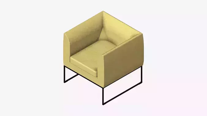 Furniture - Armchair - Contemporary - Line - Type 3
