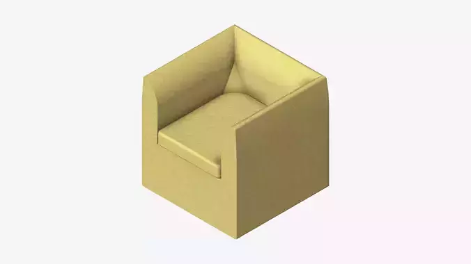 Furniture - Armchair - Contemporary - Line - Type 4
