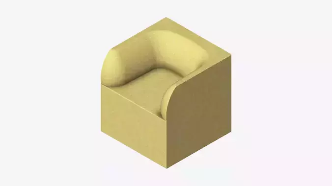 Furniture - Armchair - Contemporary - Line - Type 5