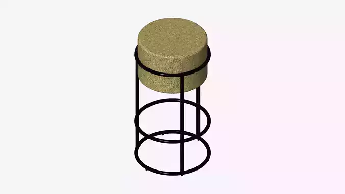 Furniture - Barstool - Contemporary - Stackable - Type 1