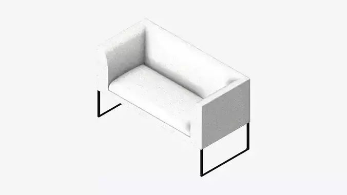 Furniture - Bench - Contemporary - Line - Type 4