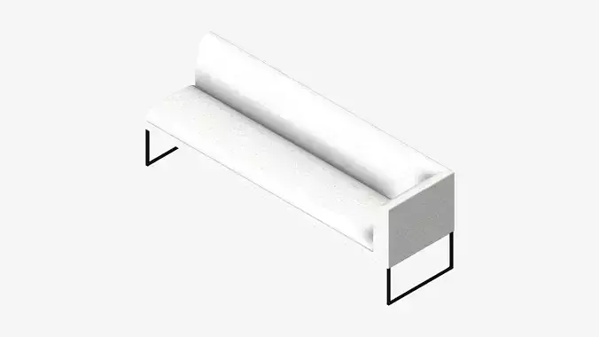 Furniture - Bench - Contemporary - Line - Type 7