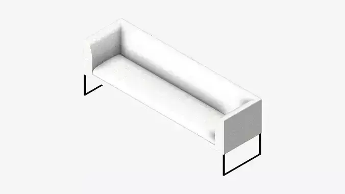 Furniture - Bench - Contemporary - Line - Type 8