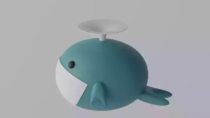 Cartoon Cute Whale
