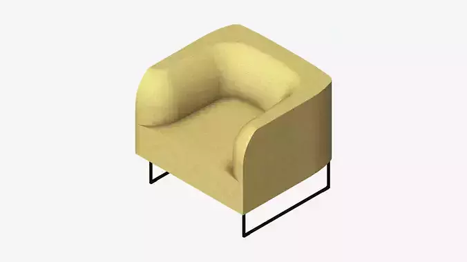 Furniture - Chair - Contemporary - Line - Type 1