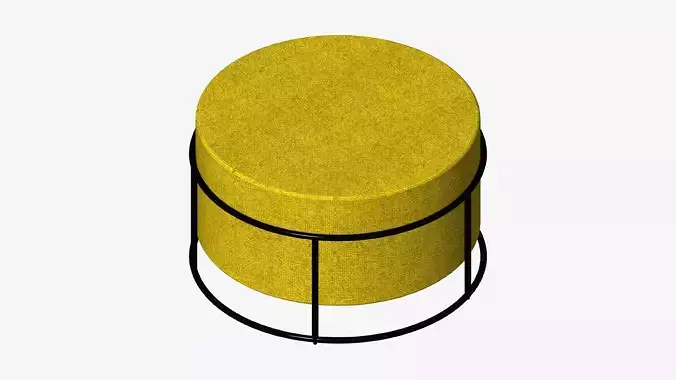 Furniture - Footstool - Contemporary - Stackable - Large