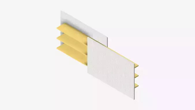 Partition - Contemporary - Changeall - Left - Shelves