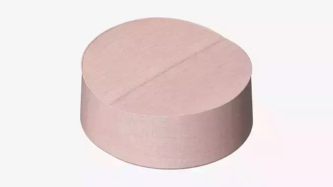 Furniture - Pouf - Contemporary - Number - Oval Medium