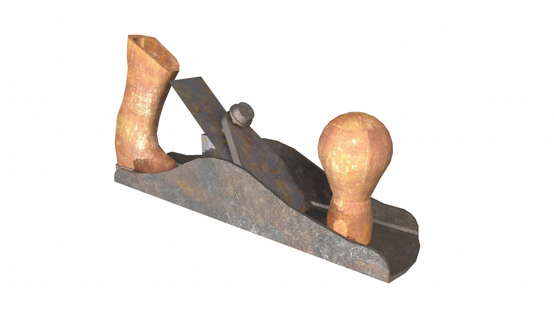 Raw dirty metall tool garage da1 Low-poly 3D model_15