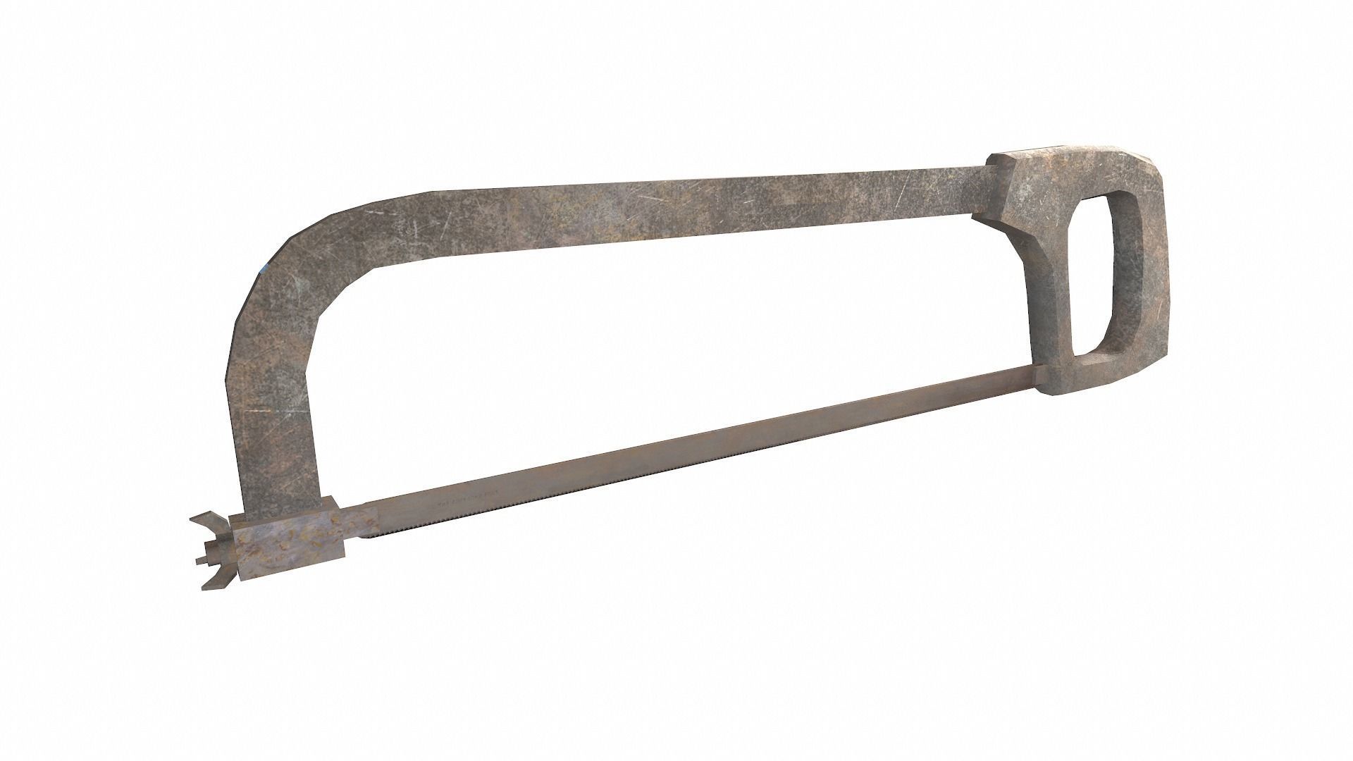 Raw dirty metall tool garage da1 Low-poly 3D model_12