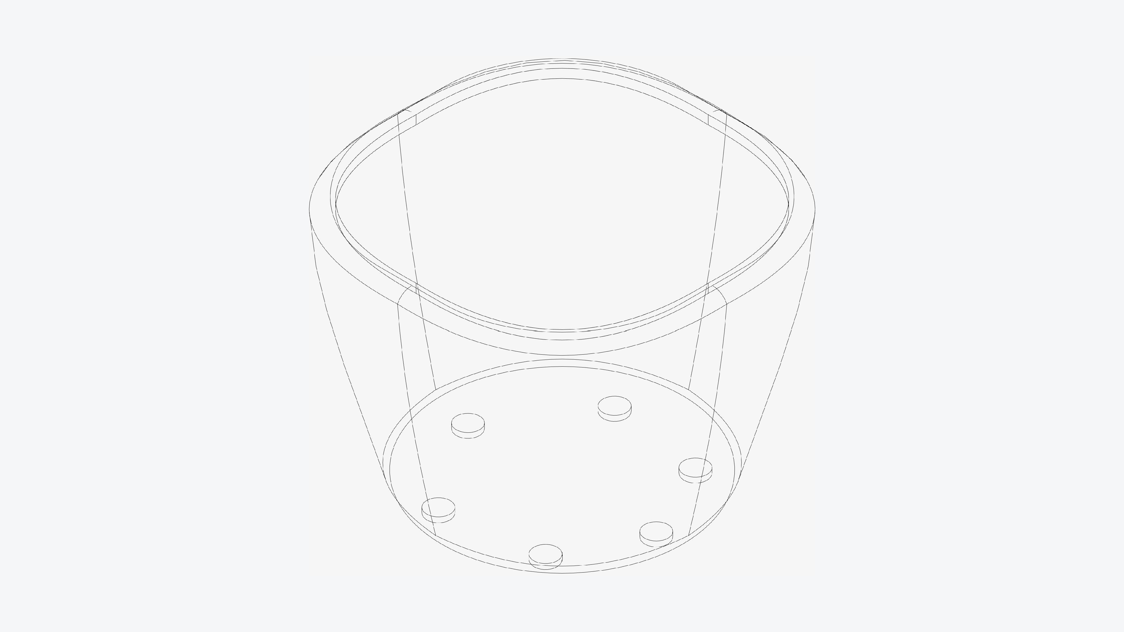 Furniture - Seating - Contemporary - Flight Low-poly 3D model_3