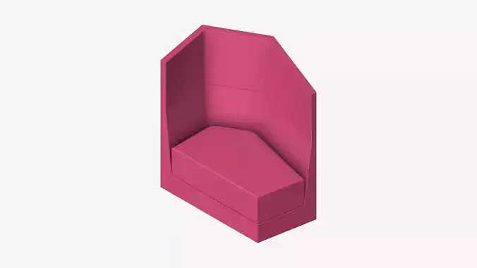 Furniture - Seating - Contemporary - Scoop - Medium Back - Left