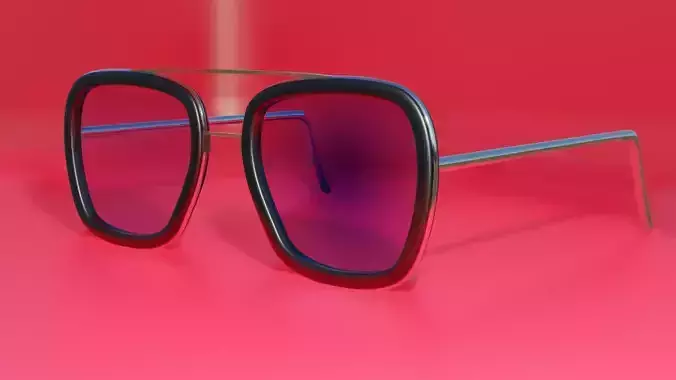 Edith Glasses 3D model
